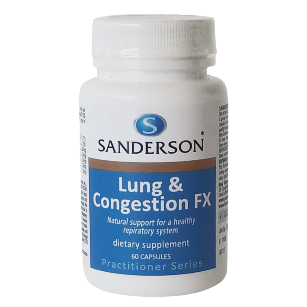 Sanderson - Lung & Congestion FX 60 caps