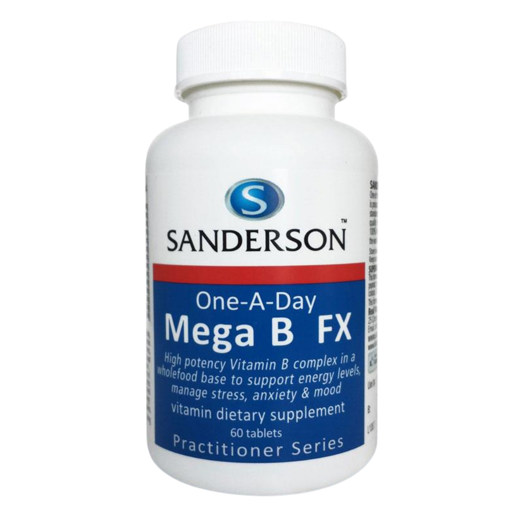 Sanderson - Mega B FX Vitamin B complex 60 tabs