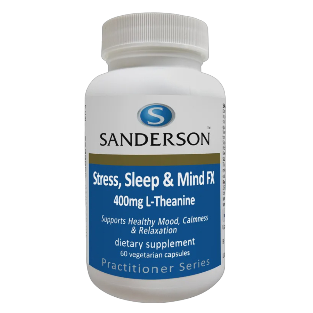 Sanderson - Stress, Sleep & Mind FX L-Theanine 400mg