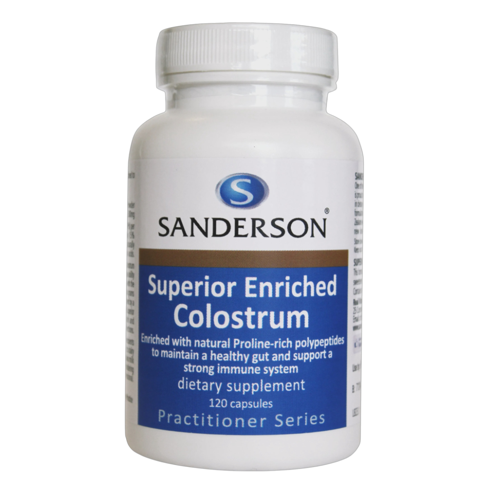 Sanderson - Superior Enriched Colostrum 120 caps