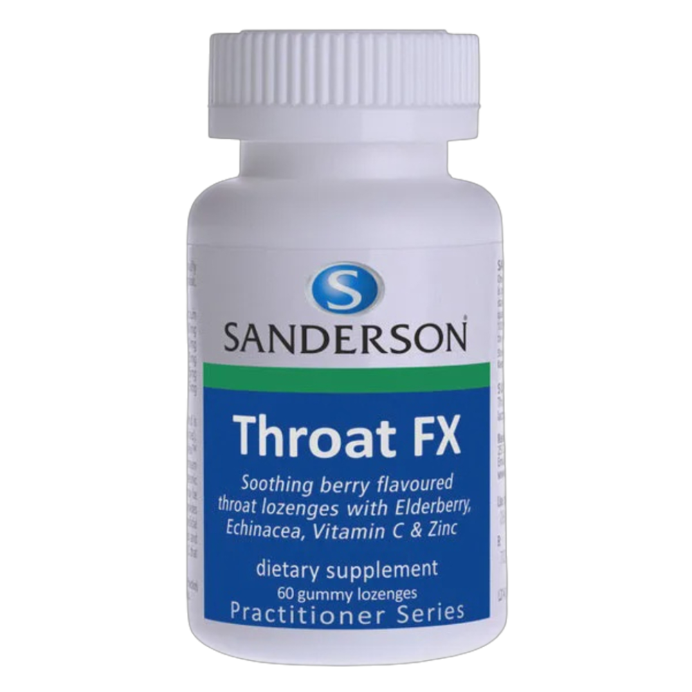 Sanderson - Throat FX gummy lozenges 60 loz