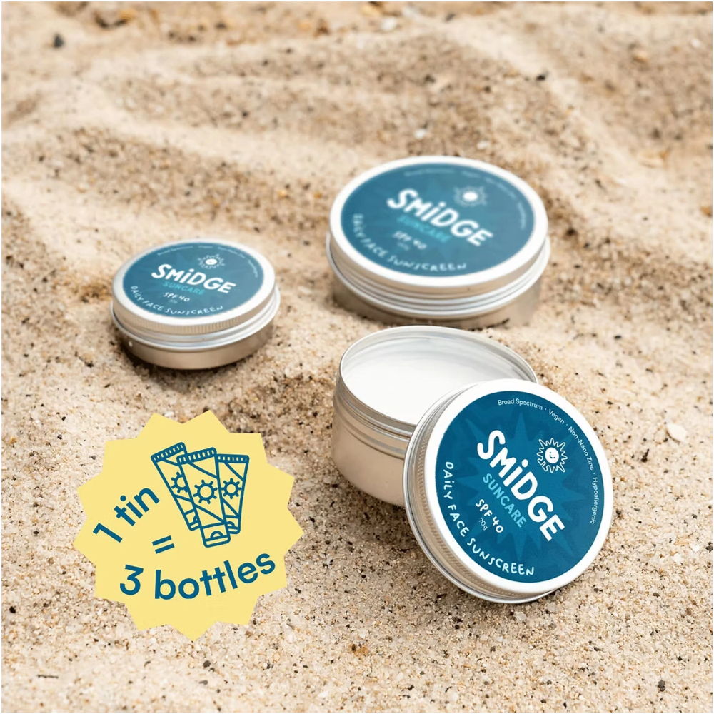 Smidge Suncare - Daily Face & Body SPF40 Sunscreen 70g