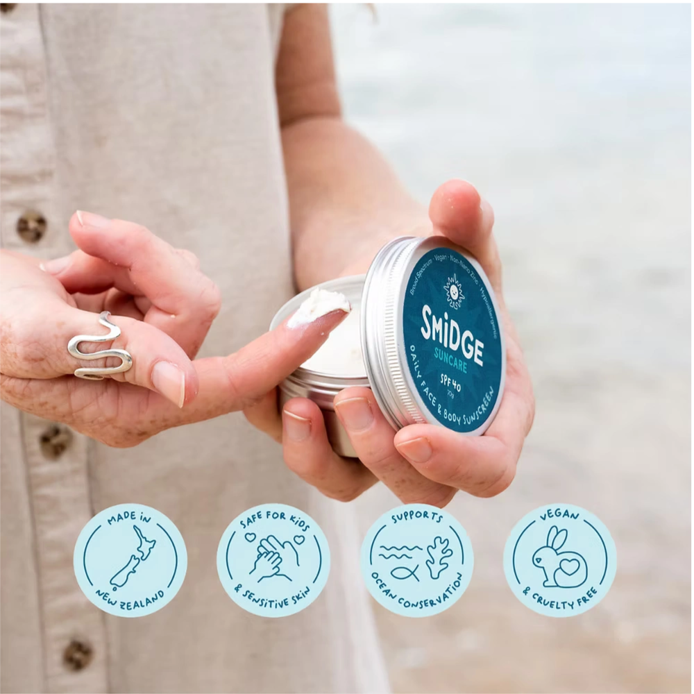 Smidge Suncare - Daily Face & Body SPF40 Sunscreen 70g