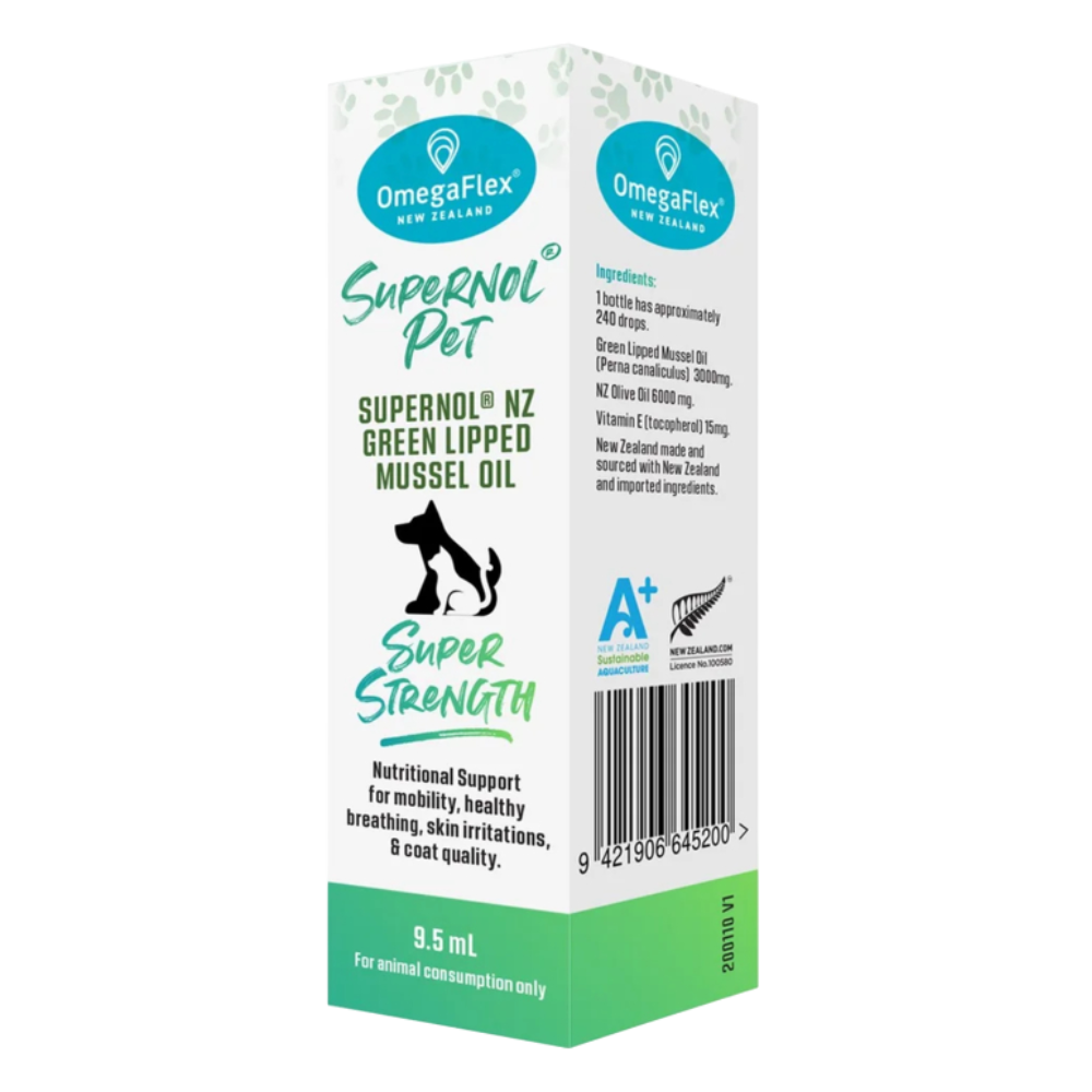 OmegaFlex - Supernol Pet GLM drops 9.5mL