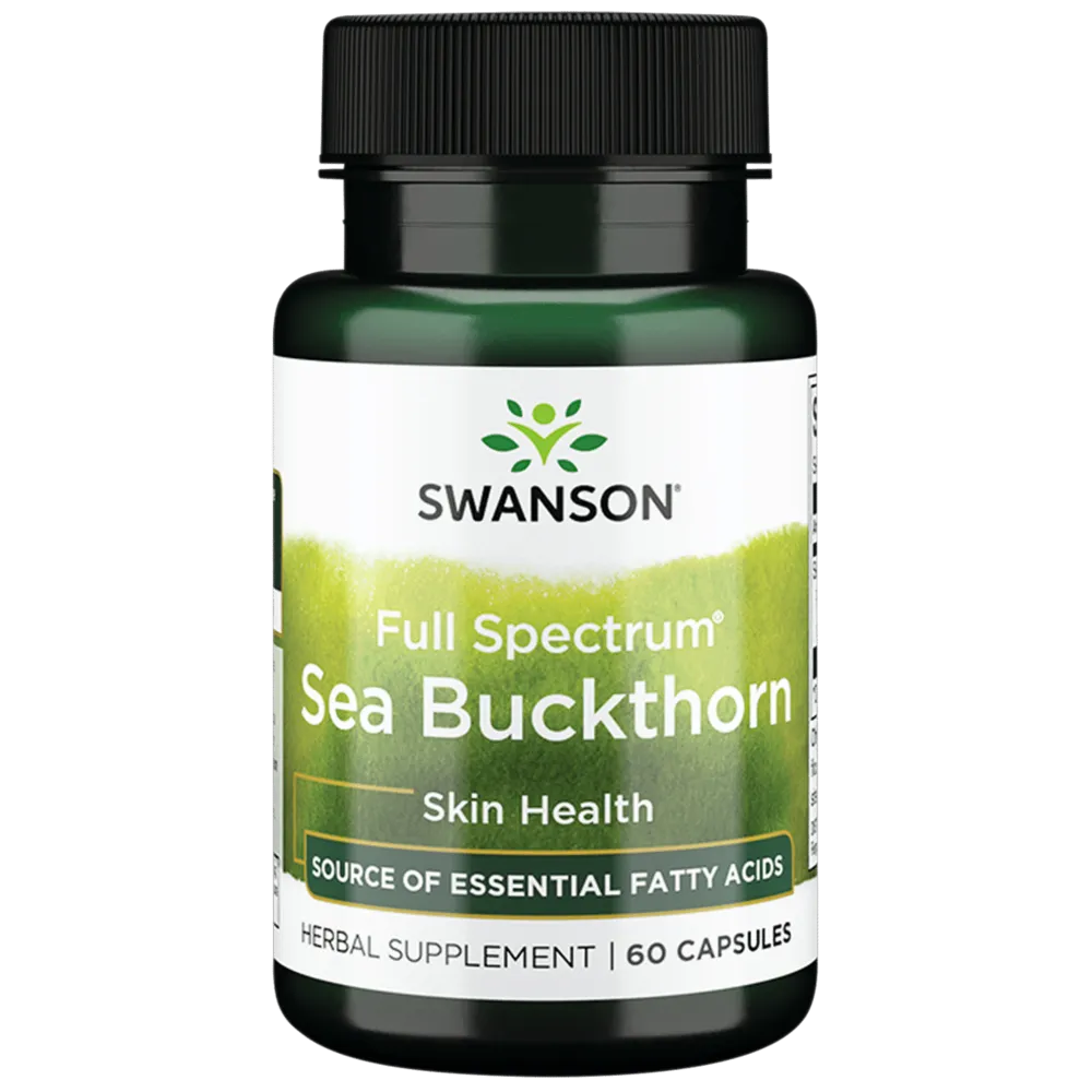 Swanson- Sea Buckthorn 60 caps