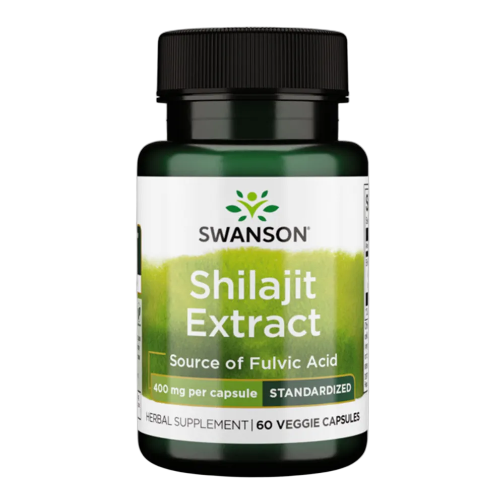 Swanson - Shilajit (Fulvic Acid) 60 vege caps