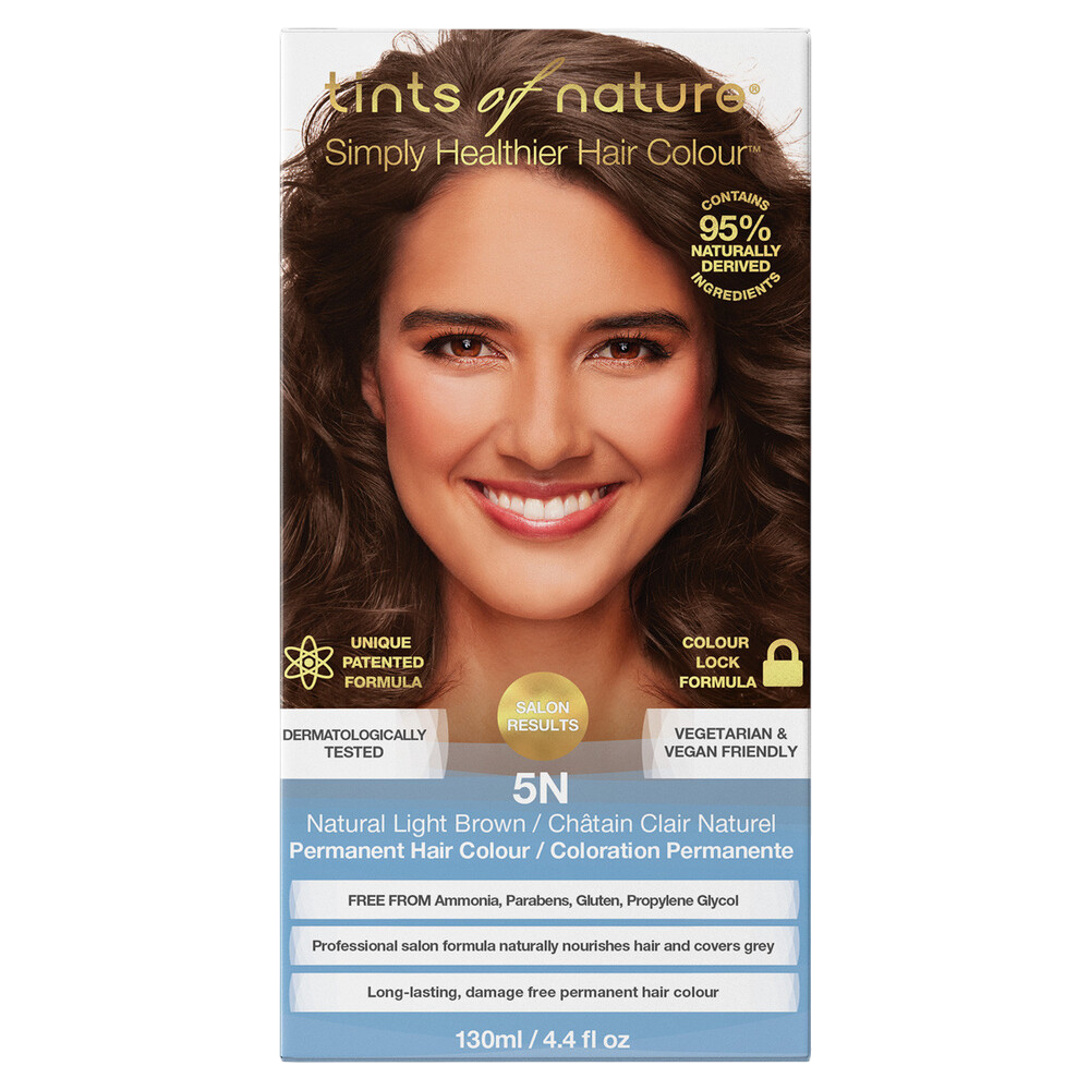 Tints of Nature - 5N Natural Light Brown 130ml