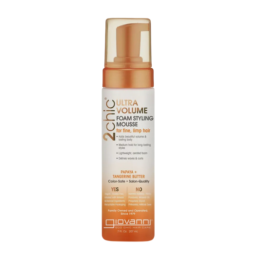 Giovanni - 2Chic Ultra Volume Styling Mousse Tangerine & Papaya 210mL