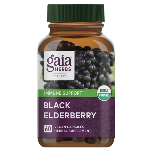 Gaia Herbs - Black Elderberry 60 caps