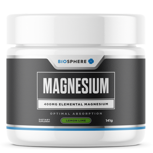 BioSphere Nutrition - Magnesium 141mg (Lemon/Lime)