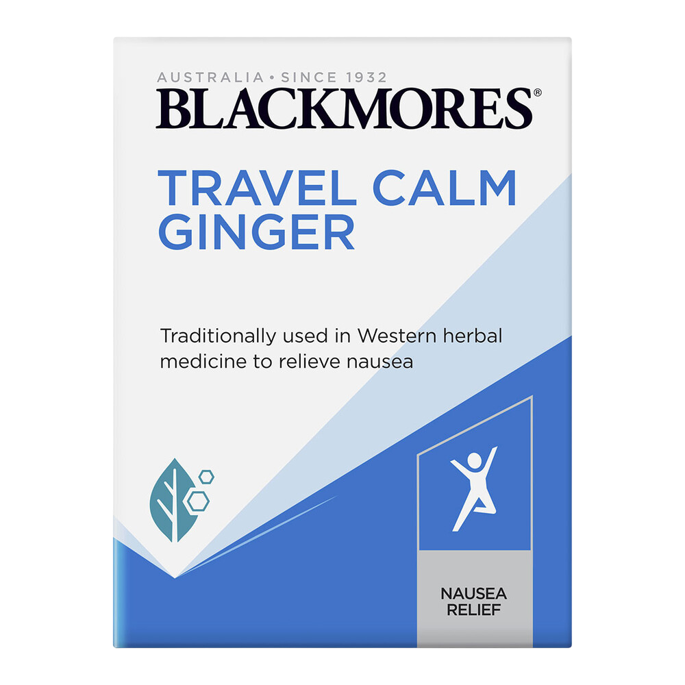 Blackmores - Travel Calm Ginger 45 tablets