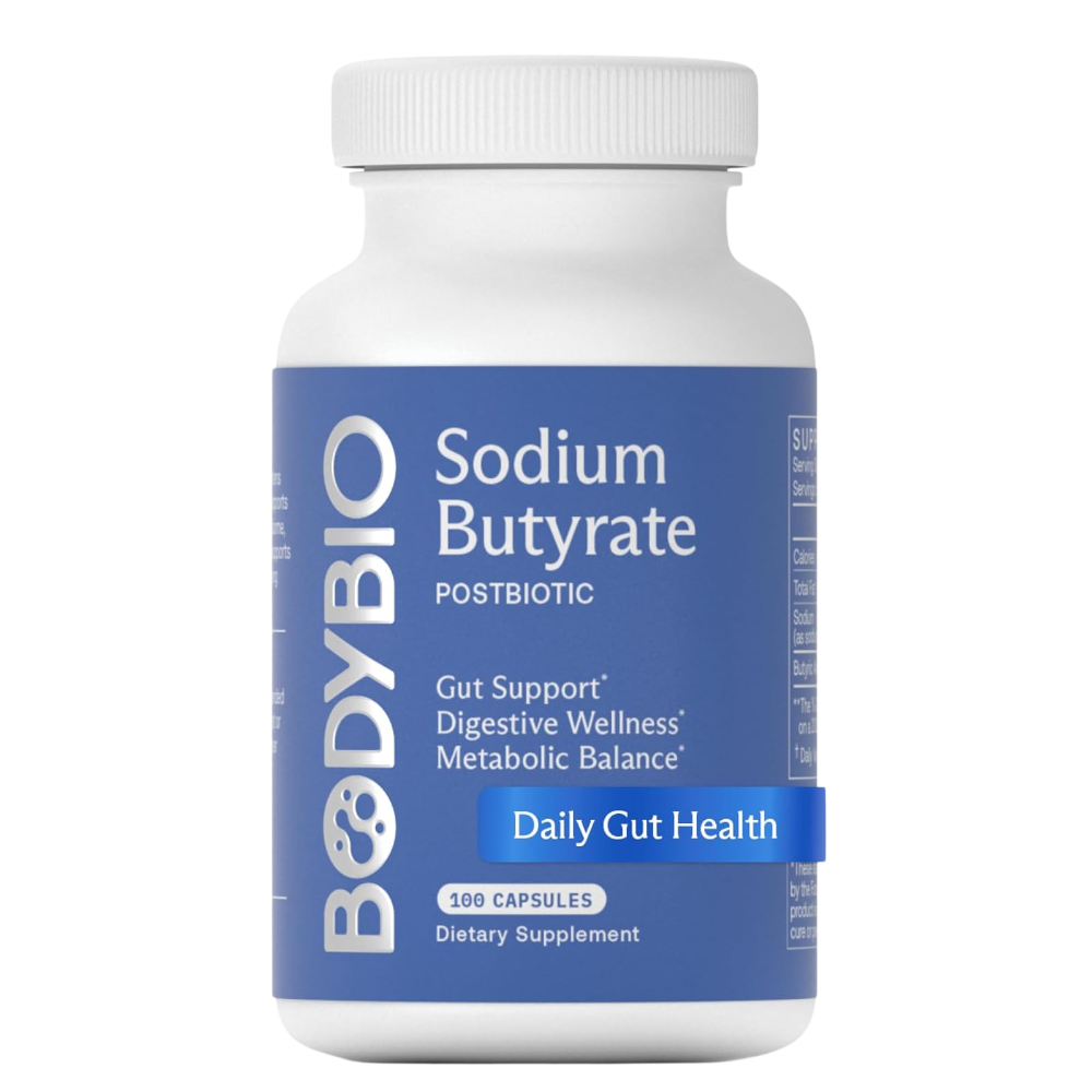 BodyBio - Sodium Butyrate 100 caps