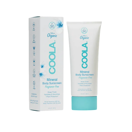 COOLA - Mineral Body Sunscreen Frag Free 50spf 148ml