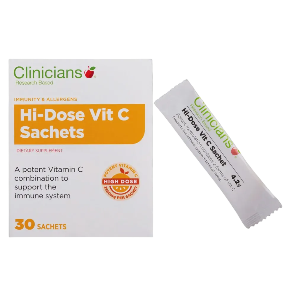 Clinicians - Hi-dose Vit C Sachet 30s