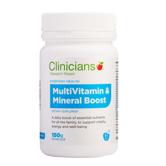 Clinicians - Multi Vitamin Mineral Boost 150g Powder