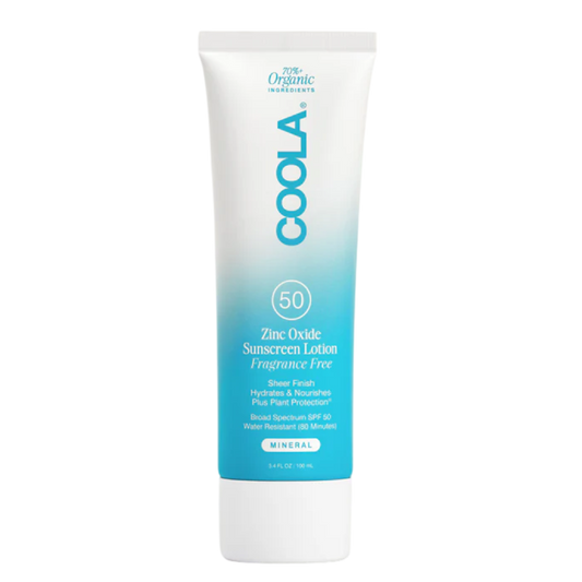 COOLA - Zinc Oxide Sunscreen Lotion Fragrance Free SPF50  100ml