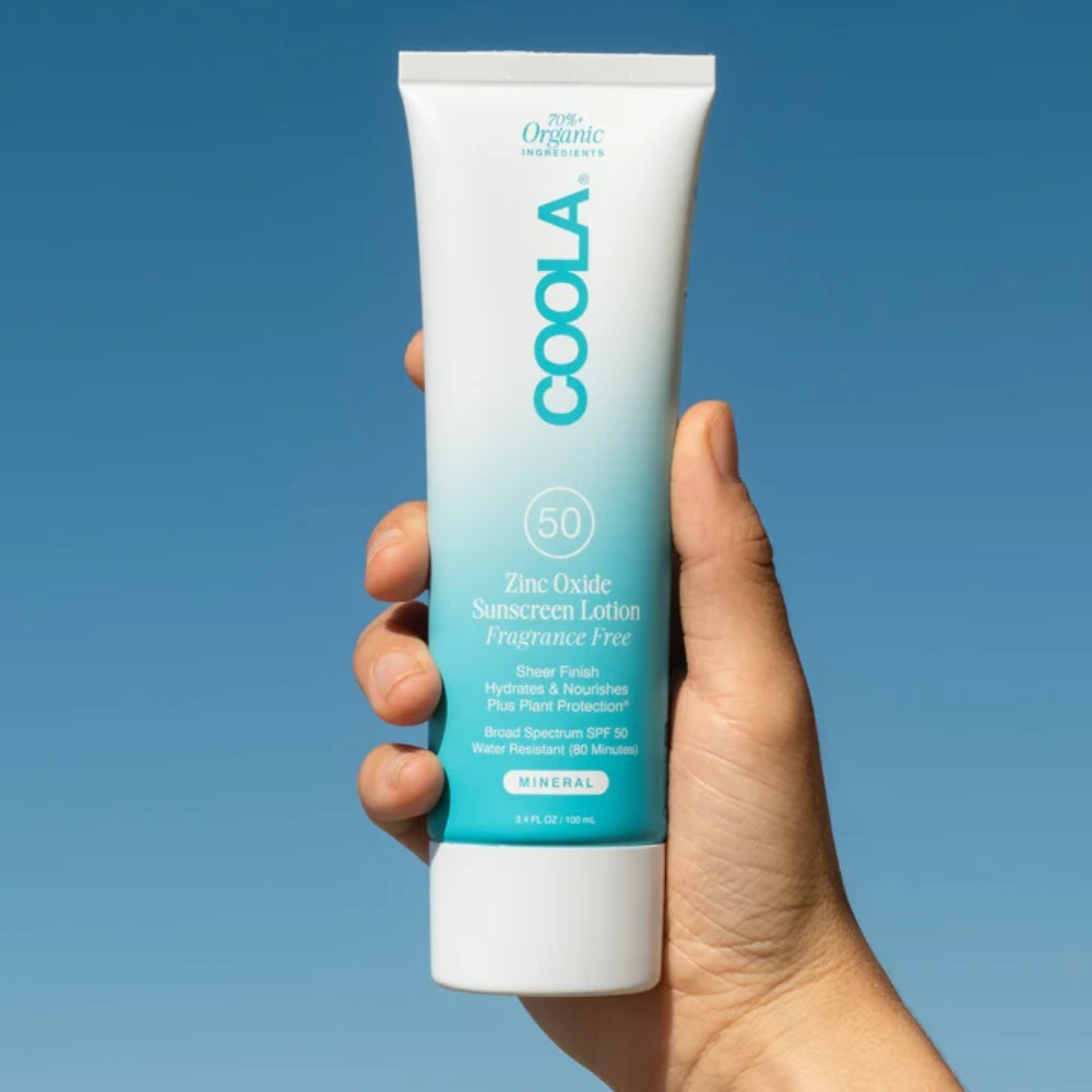 COOLA - Zinc Oxide Sunscreen Lotion Fragrance Free SPF50  100ml