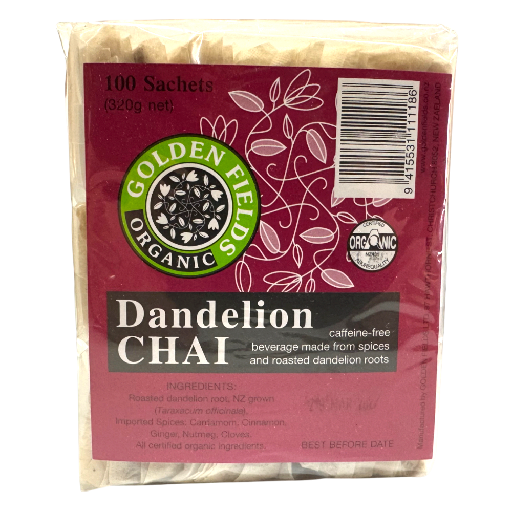 Golden Fields - Dandelion Chai 100 Sachets