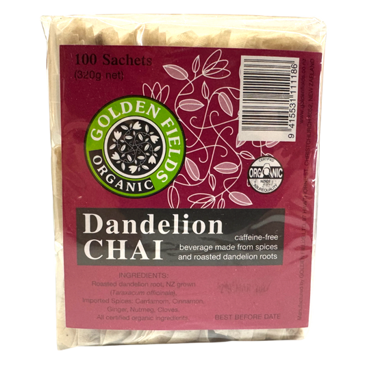 Golden Fields - Dandelion Chai 100 Sachets