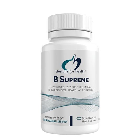 Designs For Health - B Supreme 60 vege hard caps (AU)