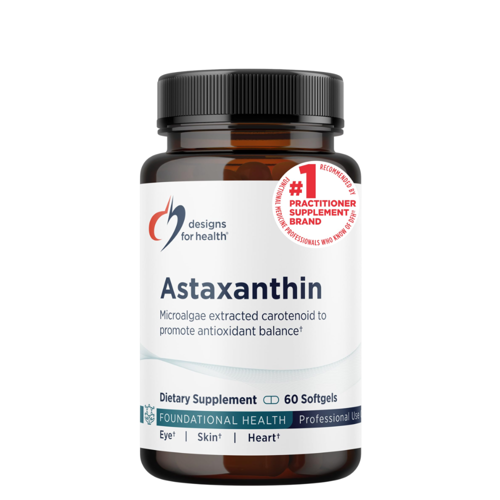 Designs for Health - Astaxanthin 60 softgels