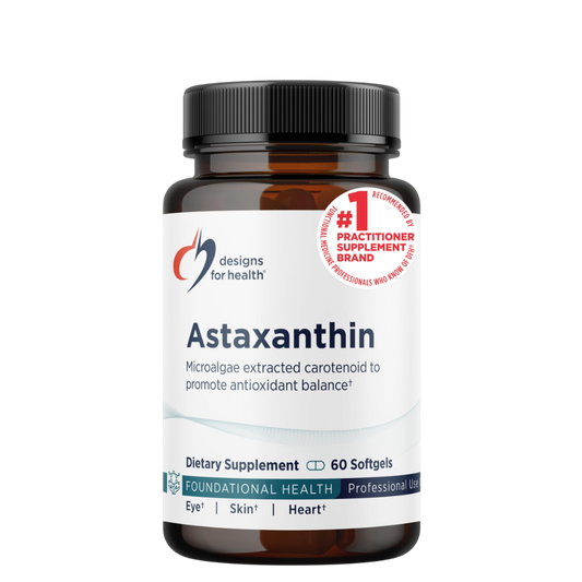 Designs for Health - Astaxanthin 60 softgels