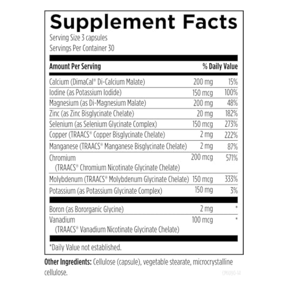Designs for Health - Complete Mineral Complex 90 vegecaps