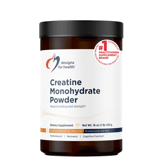 Designs for Health - Creatine Monohydrate powder 450g (USA)