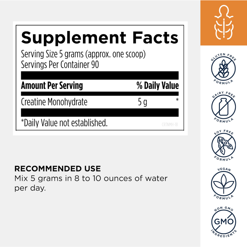 Designs for Health - Creatine monohydrate 500g