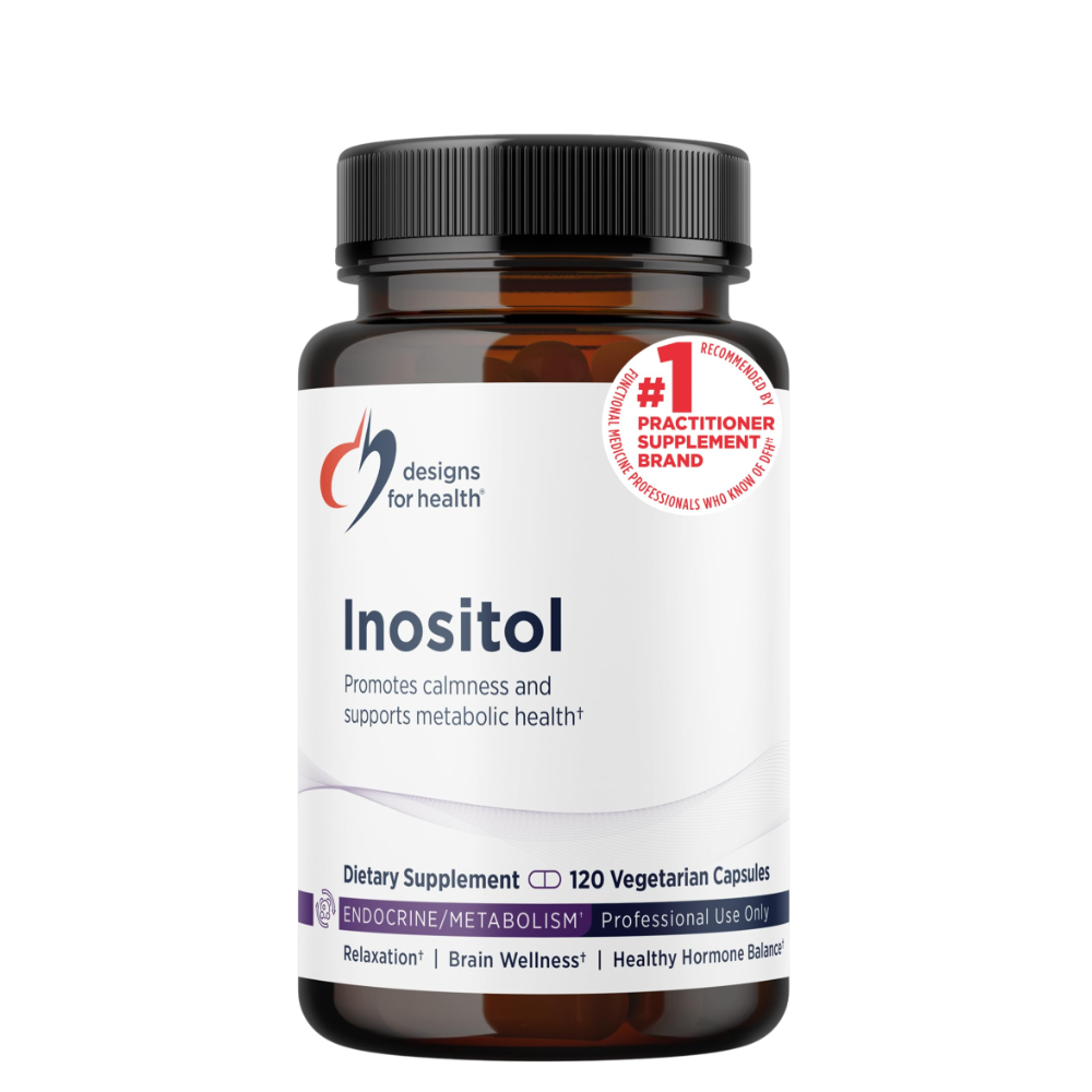 Designs for Health - Inositol 120 vege caps