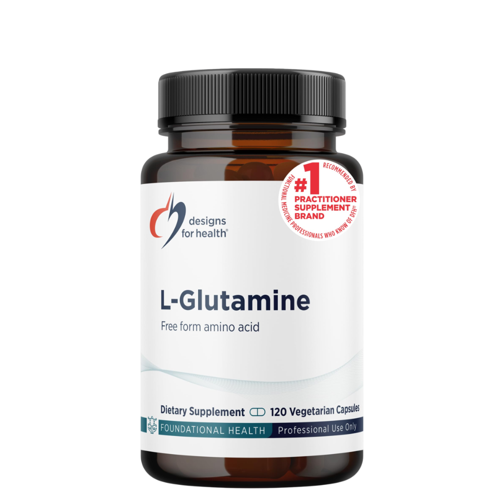 Designs for Health - L-Glutamine 120 Caps