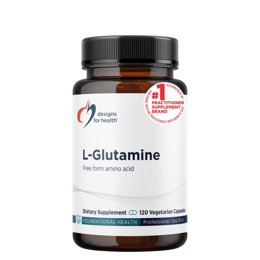 Designs for Health - L-Glutamine 120 Caps