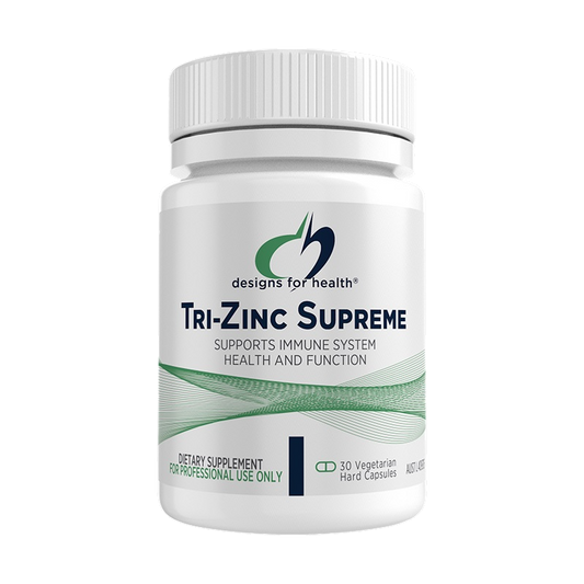 Designs for Health - Tri-Zinc Supreme 30 caps