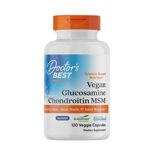 Doctors Best - Vegan Glucosamine Chondroitin MSM 120vc
