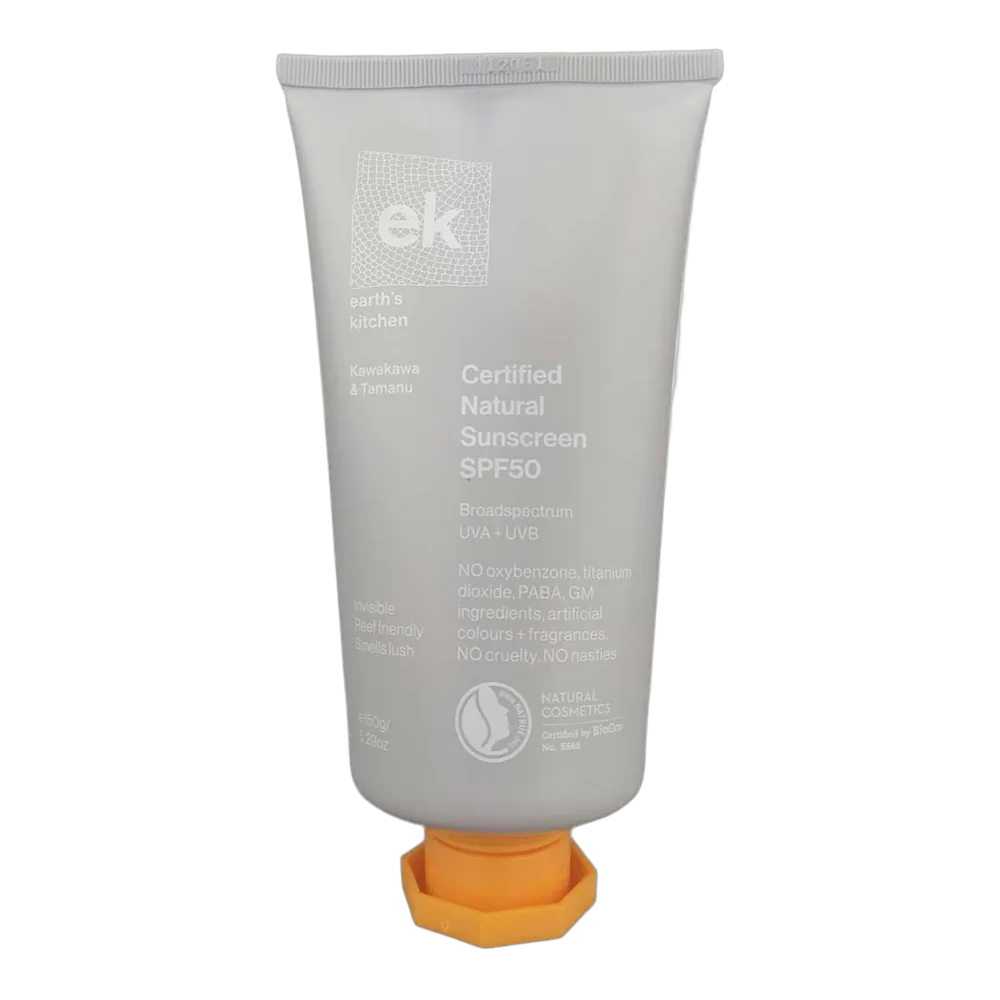 Earth's Kitchen - Family Sunscreen 150g (Kawakawa & Tamanu)