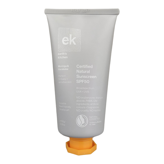 Earth's Kitchen - Sensitive Sunscreen 150g (Moringa & Harakeke)