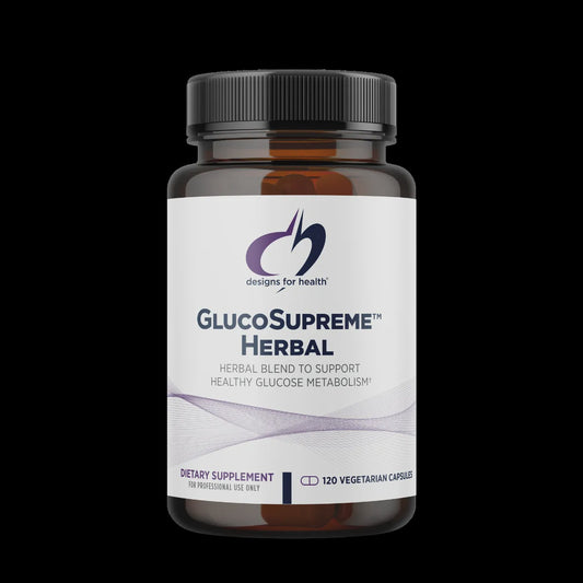 Designs For Health - GlucoSupreme Herbal 120vcaps