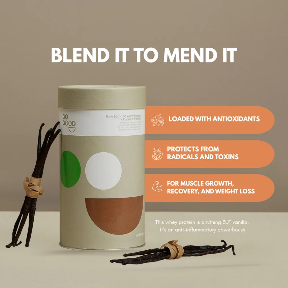 Go Good - Whey Protein Powder + Organic Vanilla