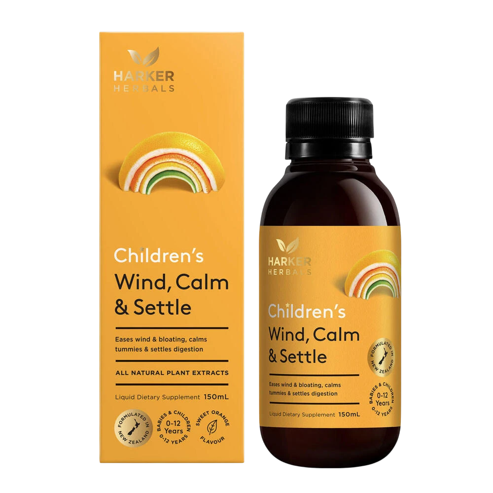 Harker Herbals - Childrens Wind Calm & Settle 150ml