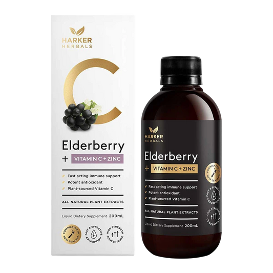 Harker Herbals - BW Vitamin C + Elderberry 200ml