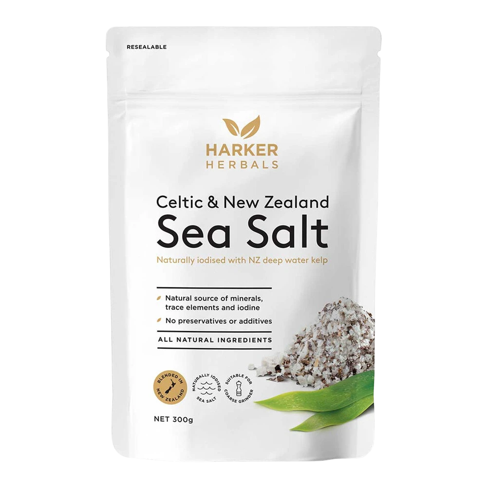 Harker Herbals - Celtic & N.Z. Seasalt with Kelp 300g