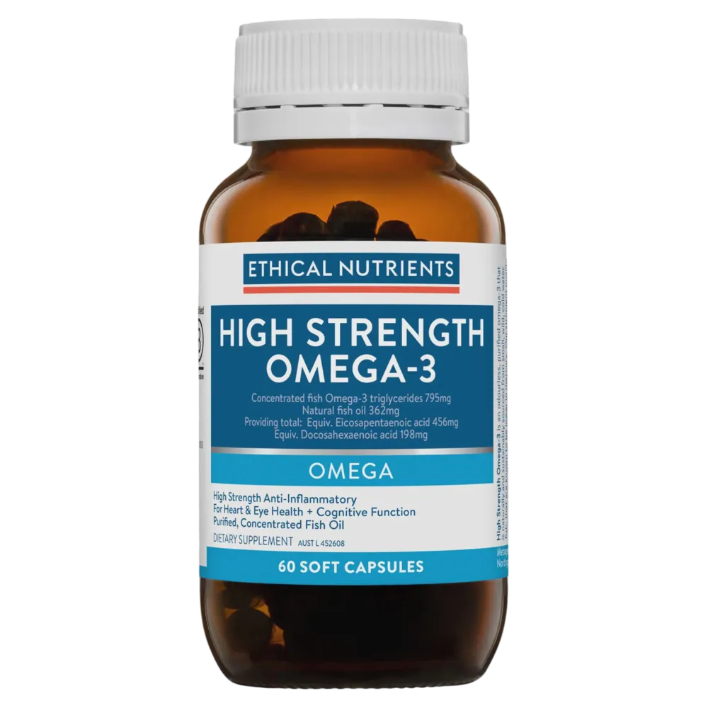 Ethical Nutrients - High Strength Omega-3 caps 60 caps