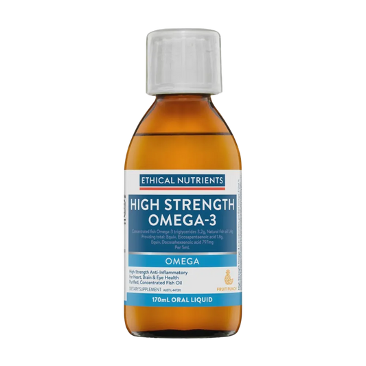 Ethical Nutrients - High Strength Omega-3 Liquid 170ml Fruit Punch