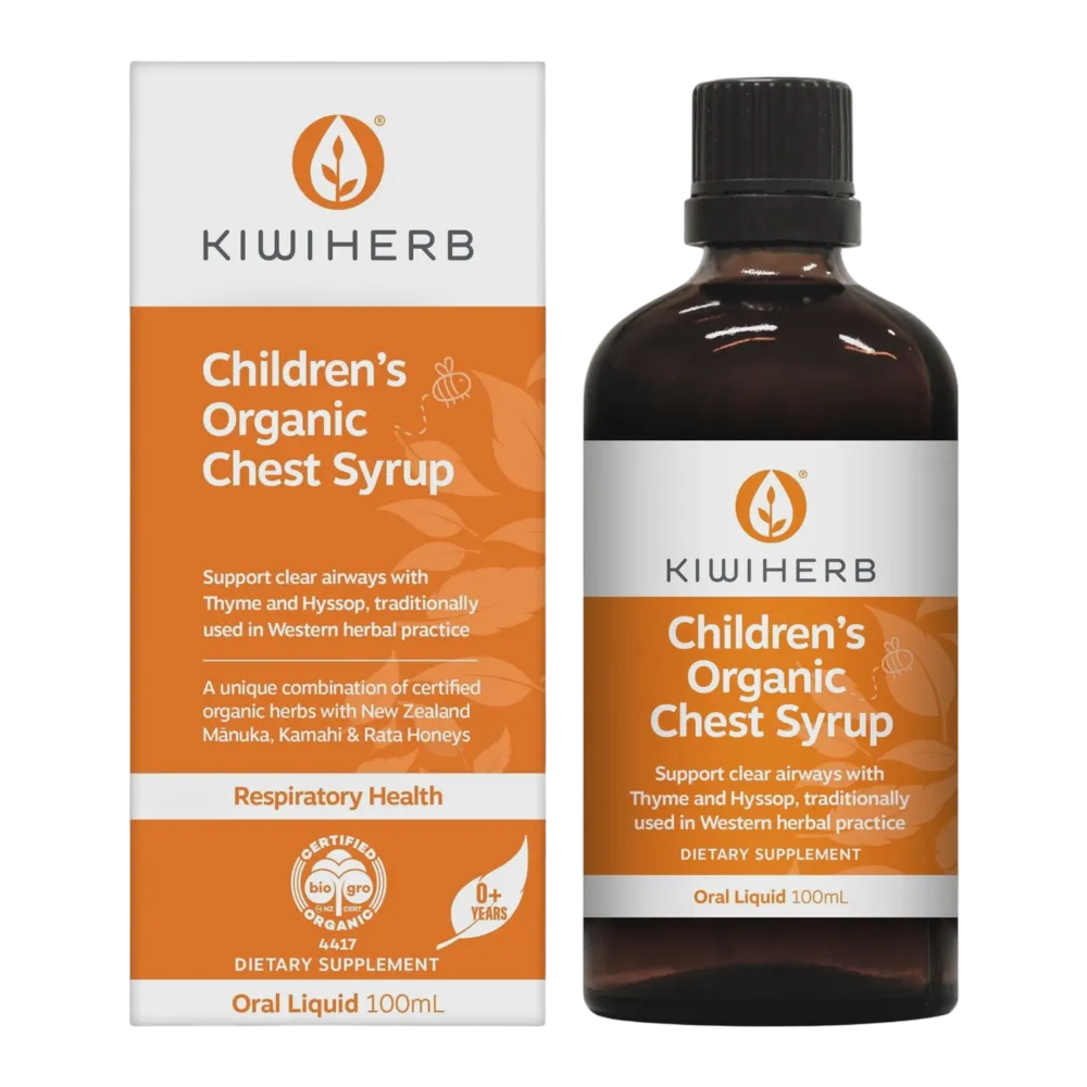 Kiwiherb - Childrens Organic Chest Syrup 100ml