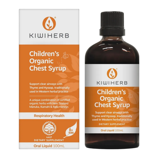 Kiwiherb - Childrens Organic Chest Syrup 100ml
