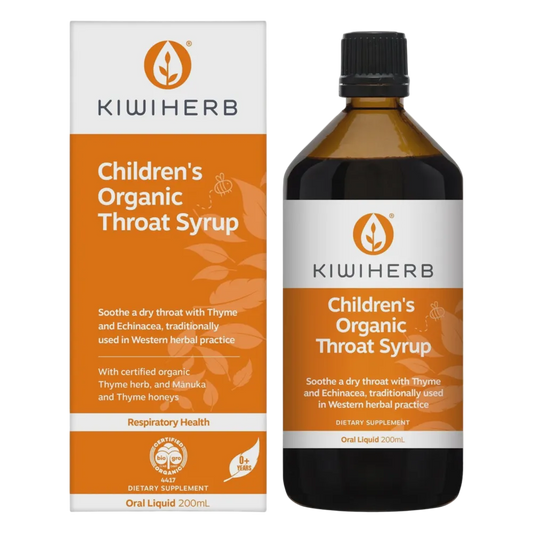 Kiwiherb - Childrens Throat Syrup 200ml