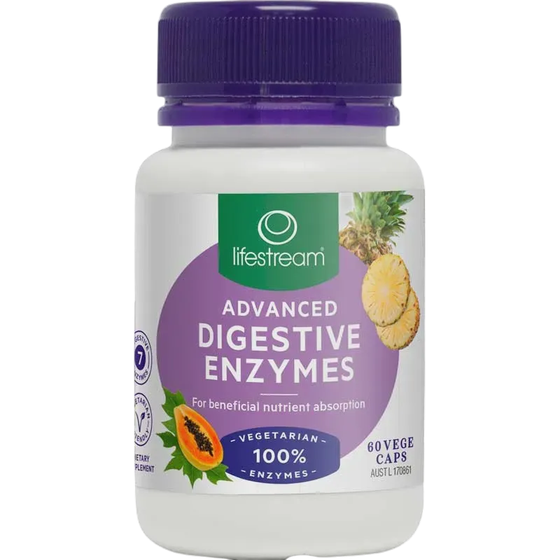 Lifestream - Advanced Digestive Enzymes 60 Caps