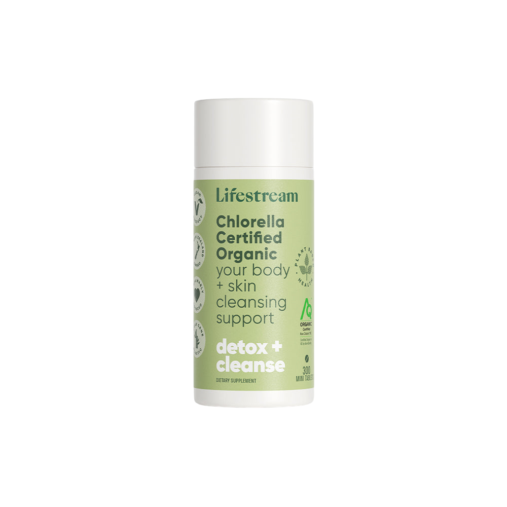 Lifestream - Chlorella Certified Organic 300 mini tabs
