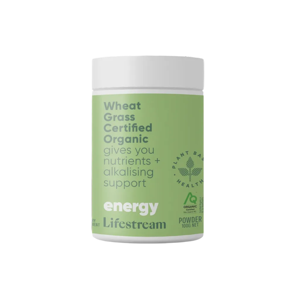 Lifestream - Wheat Grass Organic 100 gm Powder