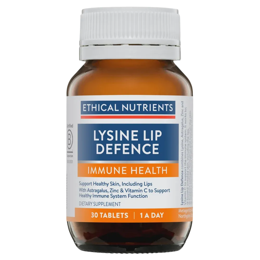 Ethical Nutrients - Lysine Lip Defence 30 Tabs